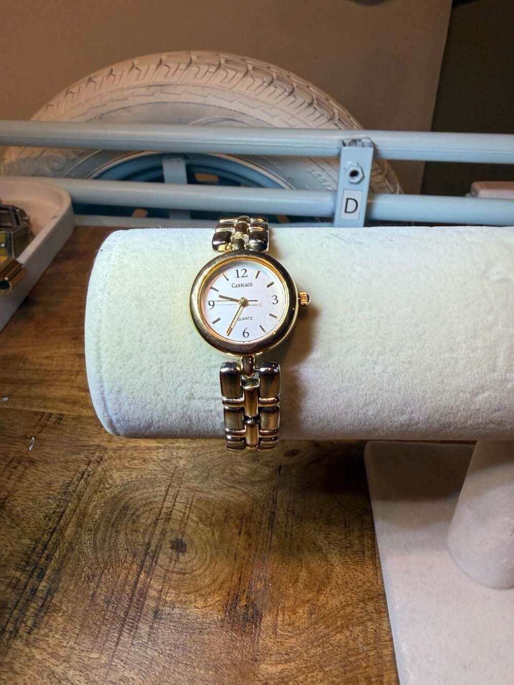Carriage by Timex Women's Two-Tone Quartz Round Dial Watch
